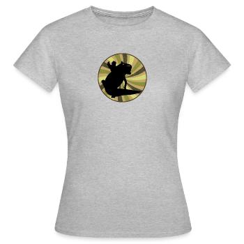 Axolotl Pets - Women's T-Shirt - heather grey - Front - AI Model Female 172 dark (172cm)