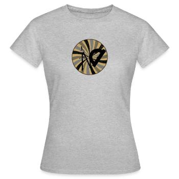 Architecte Ingénieur d’Etudes - T-shirt Femme - gris chiné - Devant - AI Model Female 172 dark (172cm)