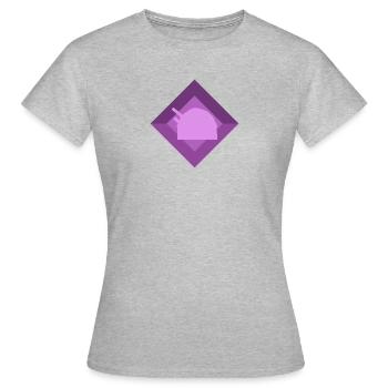 Astronomie Astronomie Corps célestes - T-shirt Femme - gris chiné - Devant - AI Model Female 172 dark (172cm)
