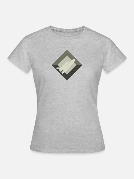 Aerospace Aerospace Aerospace Engineering - Frauen T-Shirt - Grau meliert