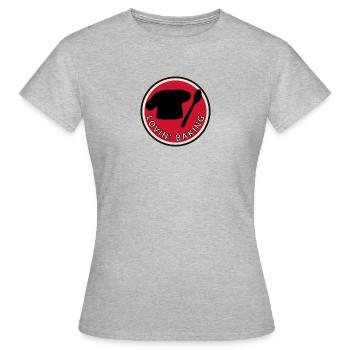 Cuisson de cupcakes - T-shirt Femme - gris chiné - Devant - AI Model Female 172 dark (172cm)
