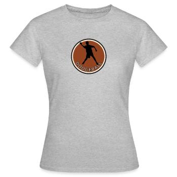 Joueur de ballon-chasseur Sports de balle - T-shirt Femme - gris chiné - Devant - AI Model Female 172 dark (172cm)