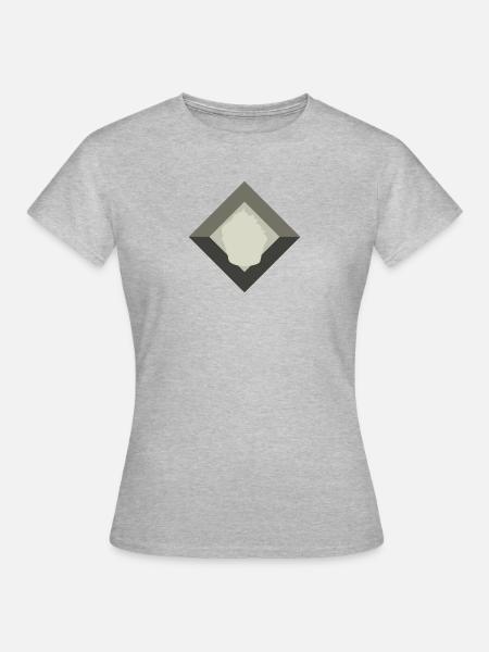 Muffin Törtchen Backen - Frauen T-Shirt - Grau meliert