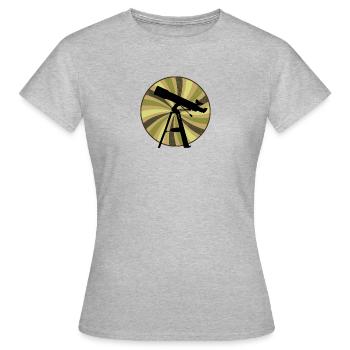 Astrophysique Astrophysique Corps célestes - T-shirt Femme - gris chiné - Devant - AI Model Female 172 dark (172cm)