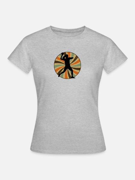 Dodgeballteam Mannschaft - Frauen T-Shirt - Grau meliert