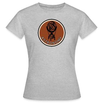 Physicist Physicist Astronomy - Women's T-Shirt - heather grey - Front - AI Model Female 172 dark (172cm)