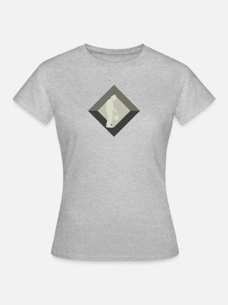 Gartenarbeit Garten - Frauen T-Shirt - Grau meliert