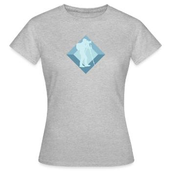 Photographie Photographie Image - T-shirt Femme - gris chiné - Devant - AI Model Female 172 dark (172cm)