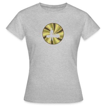 Vendeur de voitures Auto Turbo - T-shirt Femme - gris chiné - Devant - AI Model Female 172 dark (172cm)