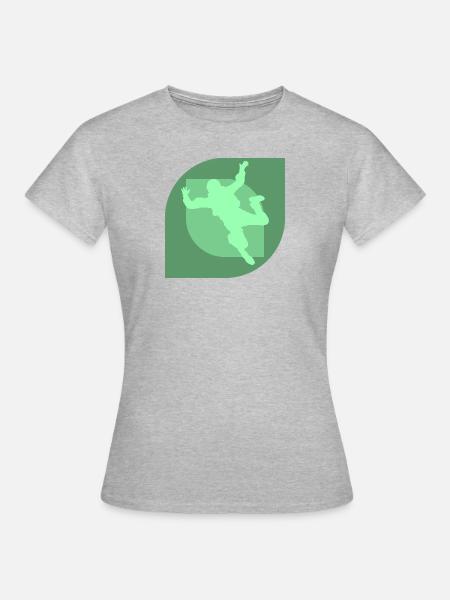 Skydiving Luft Parachuting - Frauen T-Shirt - Grau meliert