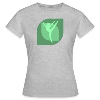 Gymnastics Gymnasts - Women's T-Shirt - heather grey - Front - AI Model Female 172 dark (172cm)