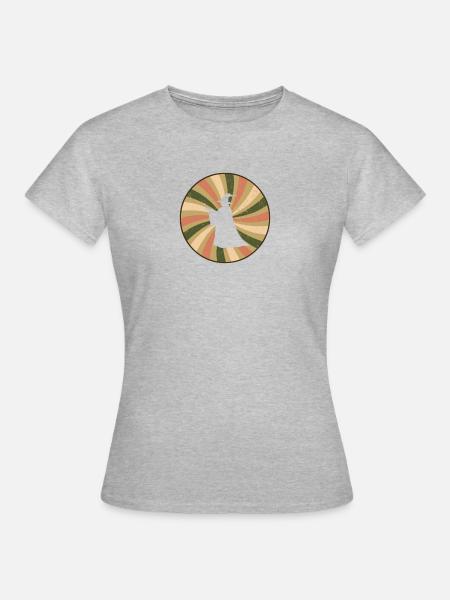 Magier Magie - Frauen T-Shirt - Grau meliert