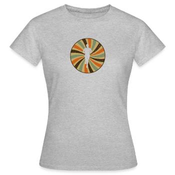Marathon Start Line - Women's T-Shirt - heather grey - Front - AI Model Female 172 dark (172cm)