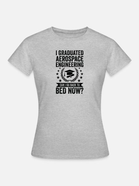 Ich Habe Software Engineering Abgeschlossen - Frauen T-Shirt - Grau meliert