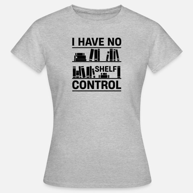 Book Reader Reading Literature Bookworm Gift Idea - Women's T-Shirt - heather grey