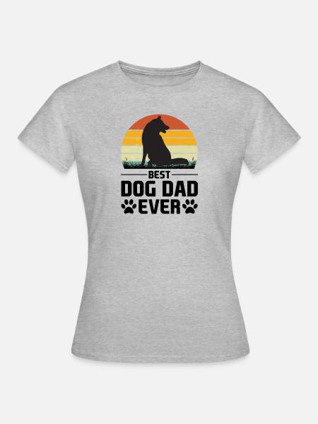 Hundebesitzer Hund Hundehalter Hundefreunde Gassi - Frauen T-Shirt - Grau meliert
