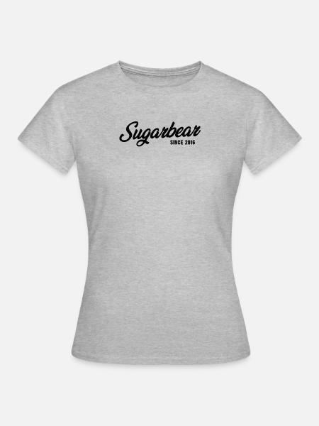 Lustiger Zuckerbär seit 2016 - Frauen T-Shirt - Grau meliert