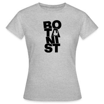 Botanik Beruf Arbeit - Botaniker - Frauen T-Shirt - Grau meliert - Vorne - AI Model Female 172 dark (172cm)