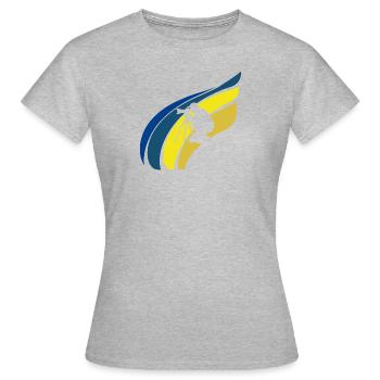 Photographie Appareil photo numérique - T-shirt Femme - gris chiné - Devant - AI Model Female 172 dark (172cm)