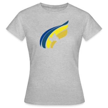 Autocross Rennauto - Frauen T-Shirt - Grau meliert - Vorne - AI Model Female 172 dark (172cm)