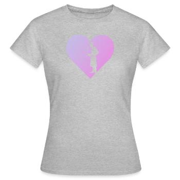 Cuisinier Cuisinier - T-shirt Femme - gris chiné - Devant - AI Model Female 172 dark (172cm)