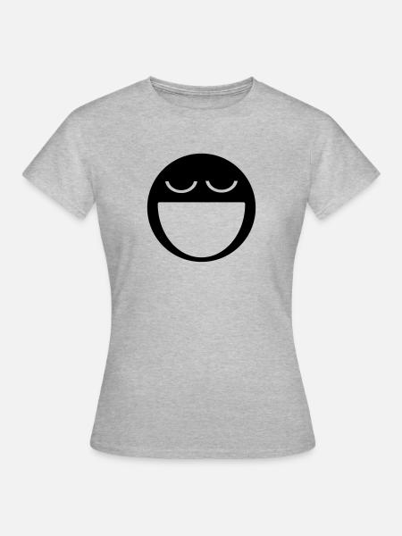 satisfait - T-shirt Femme - gris chiné