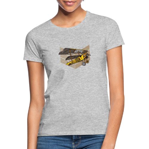 Steampunk biplane - Women's T-Shirt