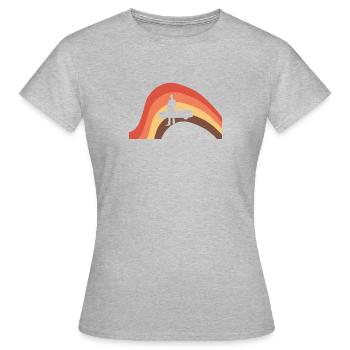 Vendeur de voitures Conducteur de voitures - T-shirt Femme - gris chiné - Devant - AI Model Female 172 dark (172cm)