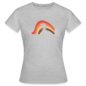 Photographie Photographe Appareil photo numérique - T-shirt Femme - gris chiné - Devant - AI Model Female 172 dark (172cm)