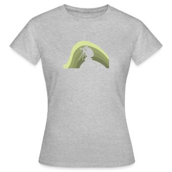 Fotografie Fotografieren - Frauen T-Shirt - Grau meliert - Vorne - AI Model Female 172 dark (172cm)