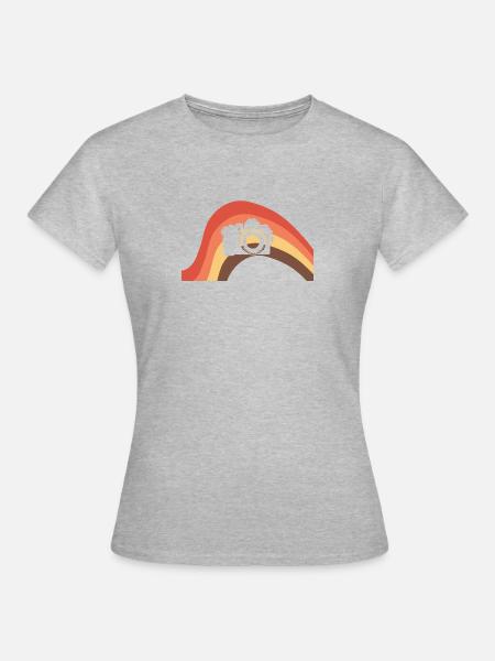 Fotografie Fotoshooting - Frauen T-Shirt - Grau meliert