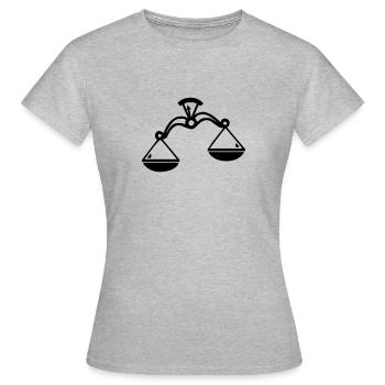 Balance - T-shirt Femme - gris chiné - Devant - AI Model Female 172 dark (172cm)