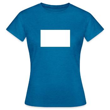 Taxi - rectangle - Women's T-Shirt - antique blue sapphire heather - Front - AI Model Female 172 dark (172cm)