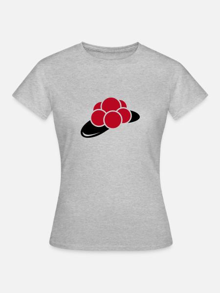 Bollenhut - Frauen T-Shirt - Grau meliert