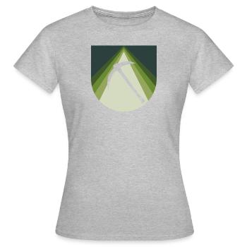 Mineur de mine Mineur - T-shirt Femme - gris chiné - Devant - AI Model Female 172 dark (172cm)