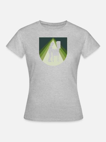Flipper Zocker - Frauen T-Shirt - Grau meliert