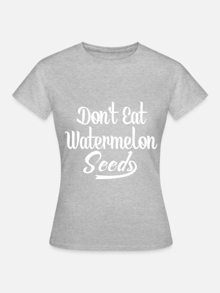 Lustiger Spruch Schwangerschaft Dicke Menschen - Frauen T-Shirt - Grau meliert