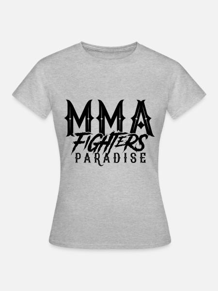 Mma Sieger Winner Champion - Frauen T-Shirt - Grau meliert