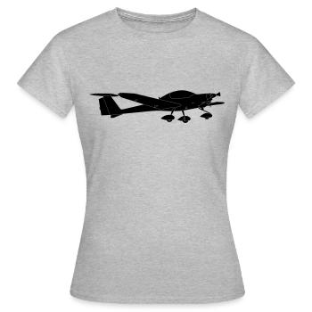 da20 katana - Women's T-Shirt - heather grey - Front - AI Model Female 172 dark (172cm)