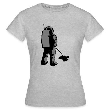 MISSION - T-shirt Femme - gris chiné - Devant - AI Model Female 172 dark (172cm)