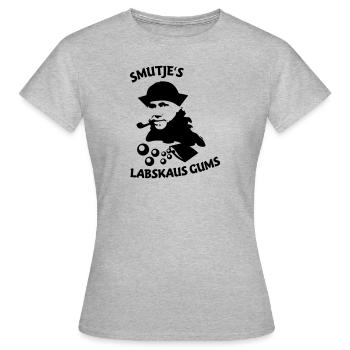 smutje's labskaus gums - Frauen T-Shirt - Grau meliert - Vorne - AI Model Female 172 dark (172cm)