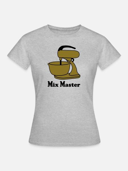 Mix Master - Frauen T-Shirt - Grau meliert