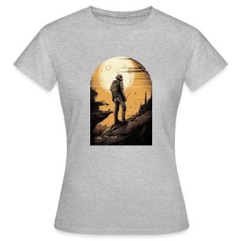 Shadow of Loyalty - Women's T-Shirt - heather grey - Front - AI Model Female 172 dark (172cm)