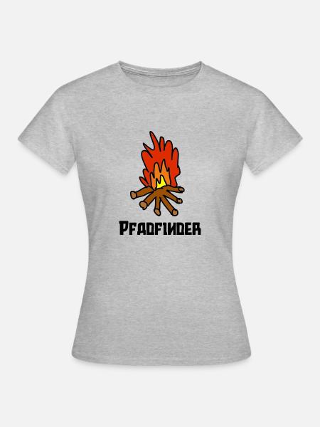 pfadfinder - Frauen T-Shirt - Grau meliert