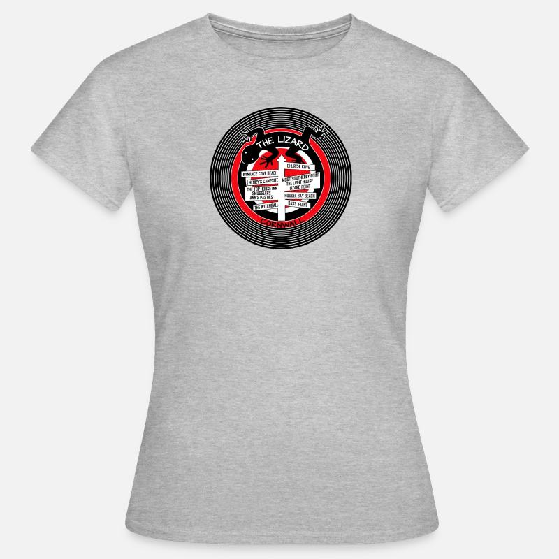 The Lizard Cornwall - Women's T-Shirt - heather grey