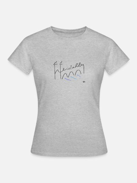 Heidelberg - Frauen T-Shirt - Grau meliert