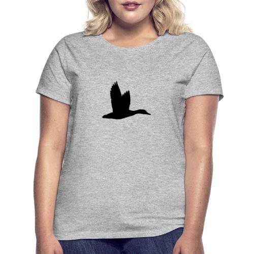 T-shirt canard personnalisé avec votre texte - T-shirt Femme
