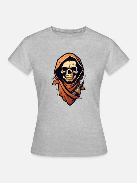 Tod in der Nachbarschaft - Frauen T-Shirt - Grau meliert