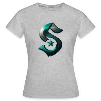 Soltan Original 7 - T-shirt Femme - gris chiné - Devant - AI Model Female 172 dark (172cm)