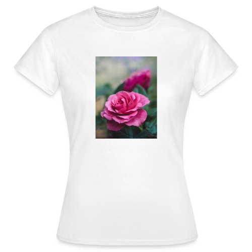Flor. - Camiseta mujer